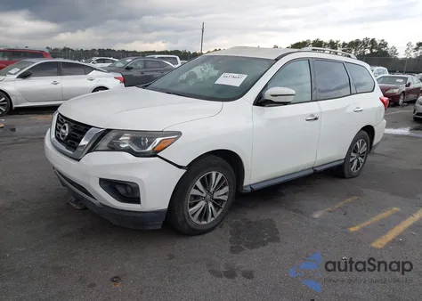 2018 Nissan Pathfinder Sl z USA, uszkodzony, nr VIN 5N1DR2MN2JC643583